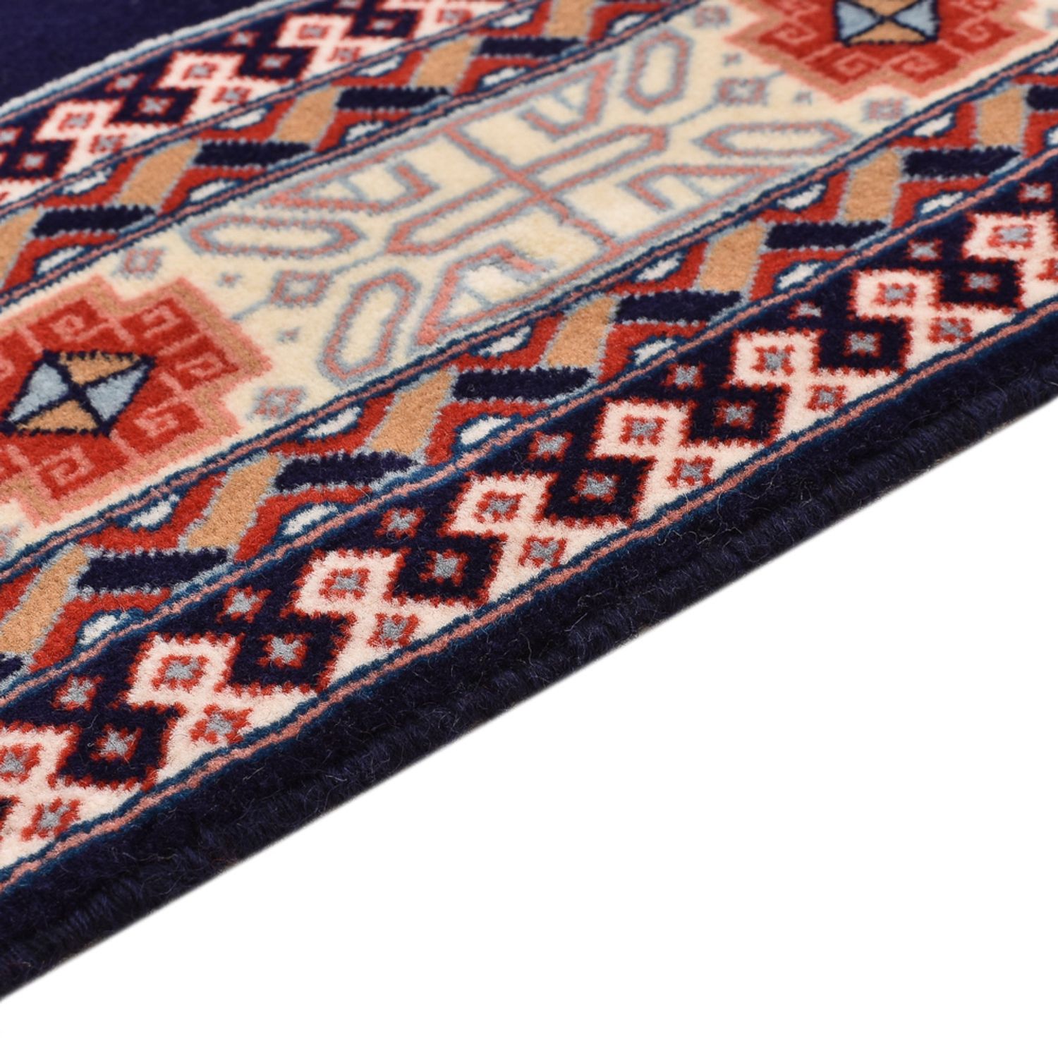 Runner Perser Rug - Tabriz - Premium - 186 x 72 cm - dark blue