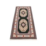 Runner Perser Rug - Tabriz - Royal - 202 x 74 cm - dark blue