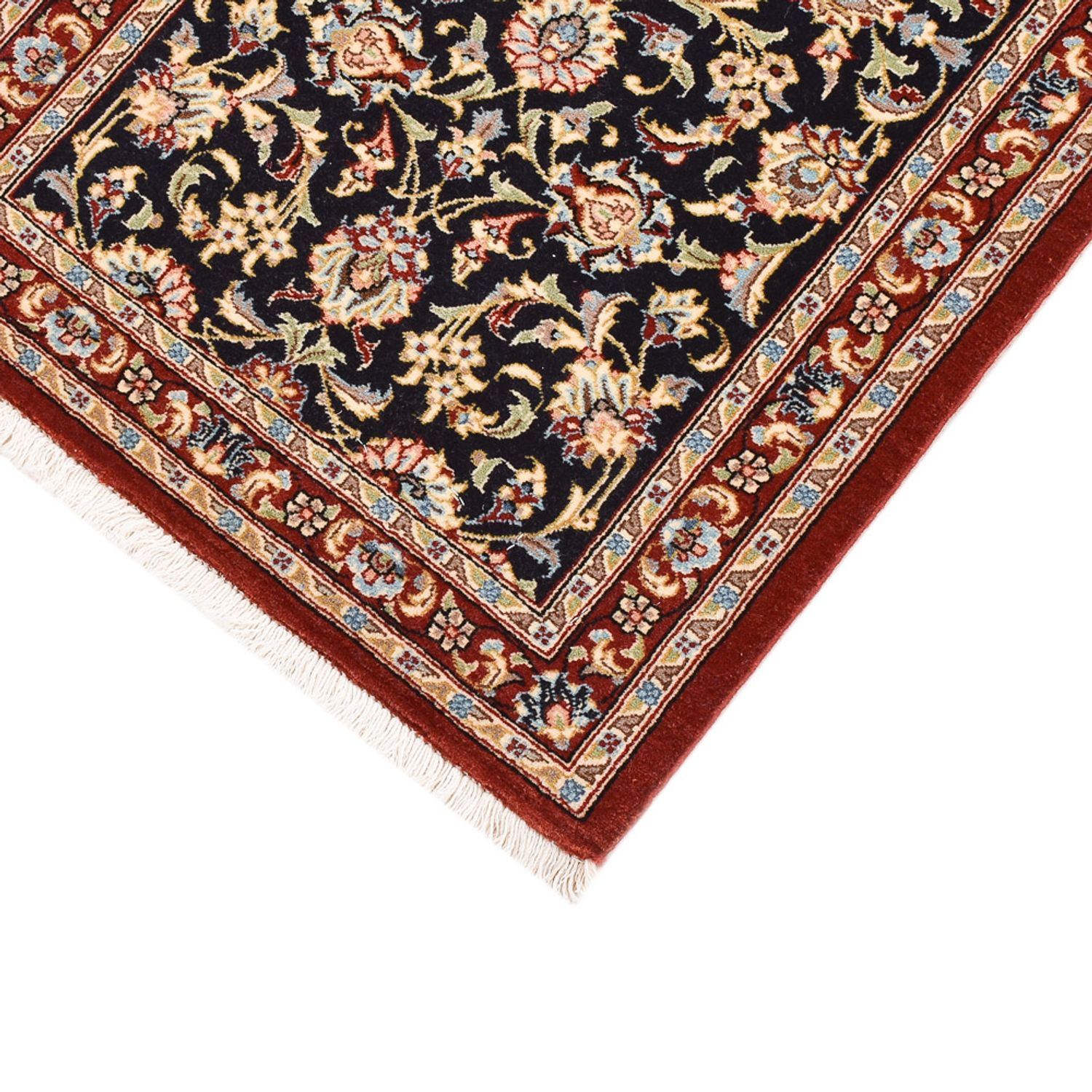 Runner Perser Rug - Ghom - Royal - 193 x 55 cm - dark beige