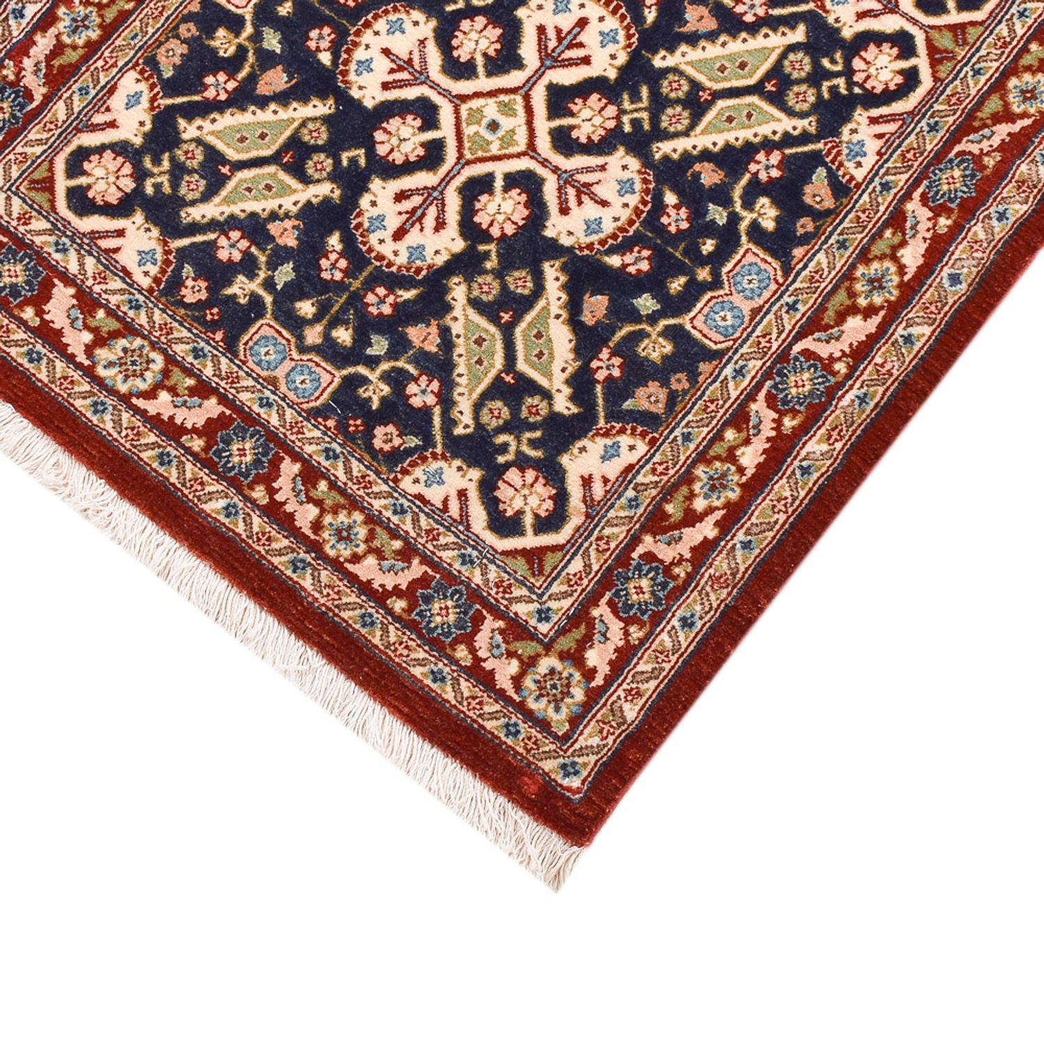 Runner Perser Rug - Ghom - Royal - 192 x 54 cm - dark beige