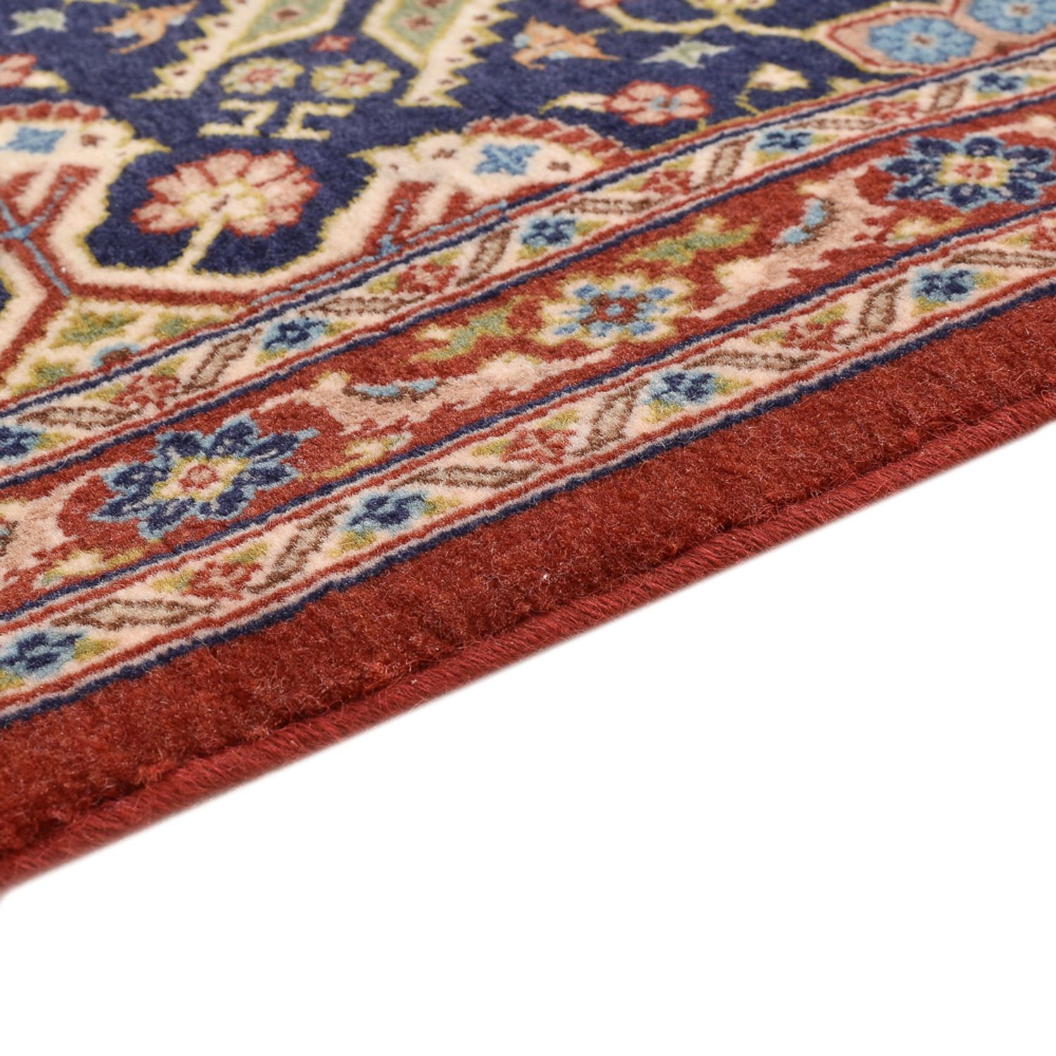 Runner Perser Rug - Ghom - Royal - 202 x 52 cm - dark beige