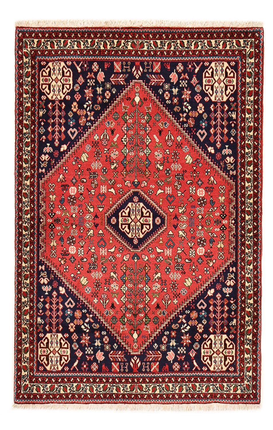 Perser Rug - Nomadic - 145 x 100 cm - red