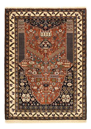 Gabbeh Rug - Kashkuli Perser - 154 x 111 cm - multicolored