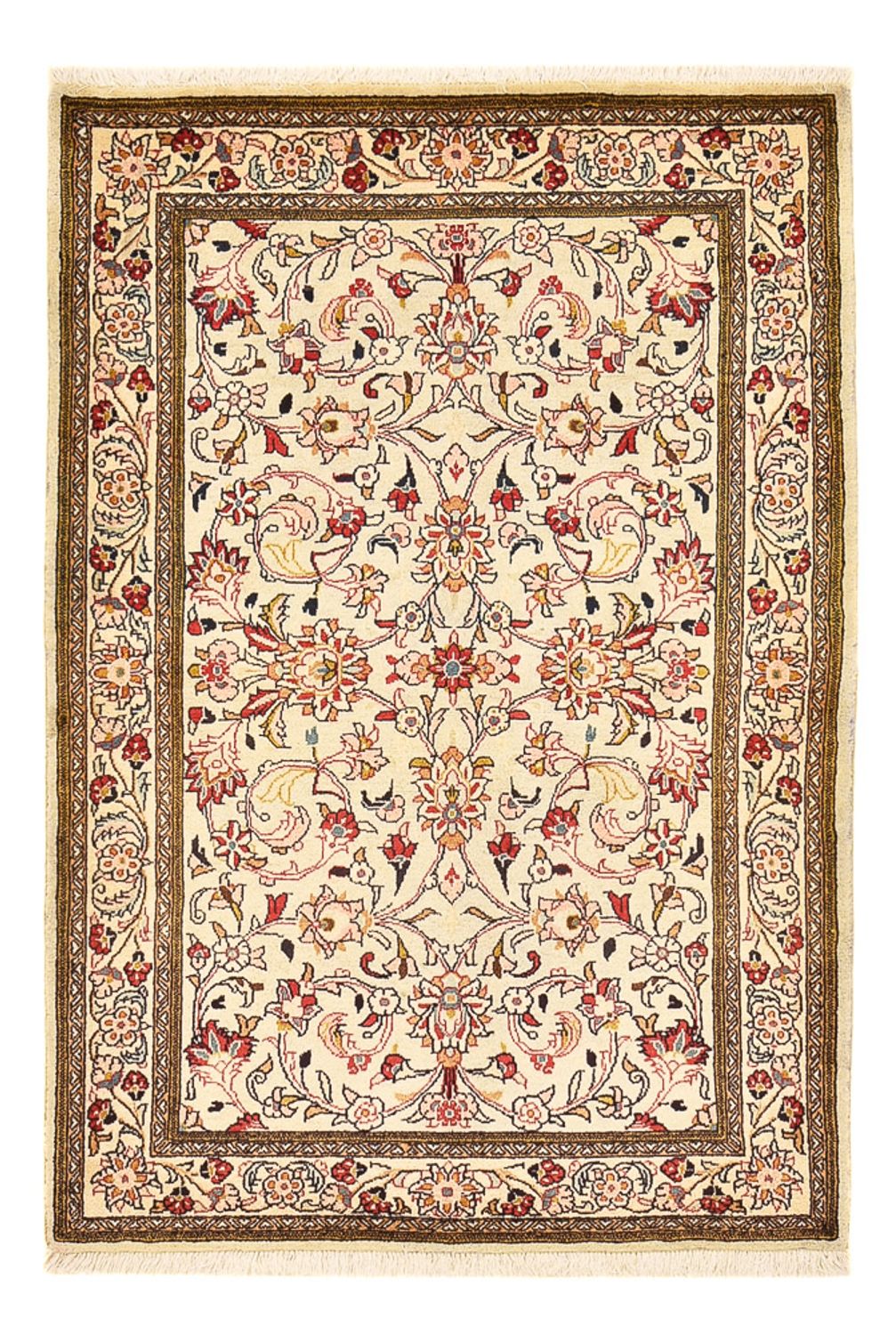 Perser Rug - Ghom - 156 x 106 cm - cream