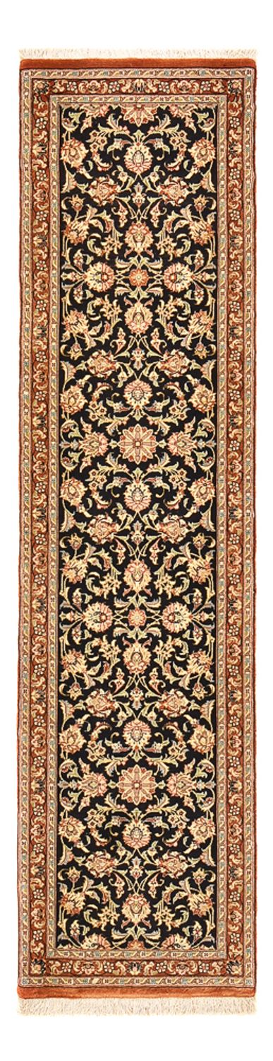 Runner Perser Rug - Ghom - Royal - 205 x 52 cm - dark beige