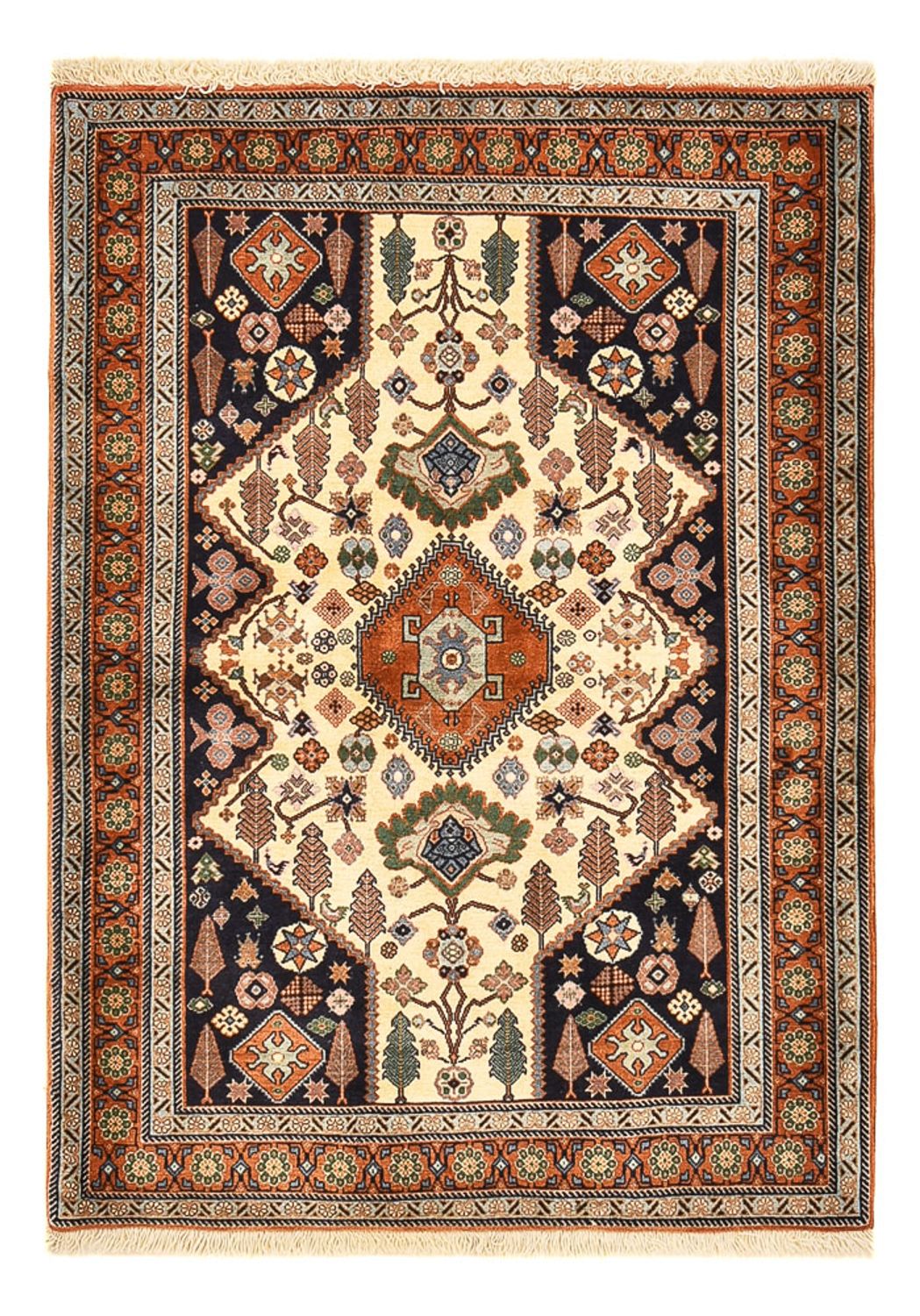 Gabbeh Rug - Kashkuli Perser - 155 x 110 cm - multicolored