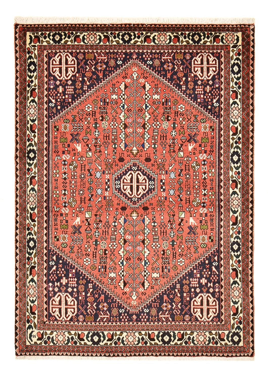 Perser Rug - Nomadic - 152 x 109 cm - light red