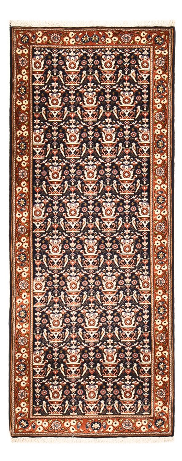 Runner Gabbeh Rug - Kashkuli Perser - 202 x 81 cm - dark blue