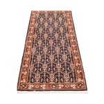 Runner Gabbeh Rug - Kashkuli Perser - 202 x 81 cm - dark blue