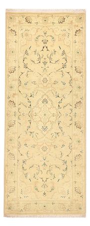 Runner Perser Rug - Tabriz - Royal - 203 x 77 cm - light beige