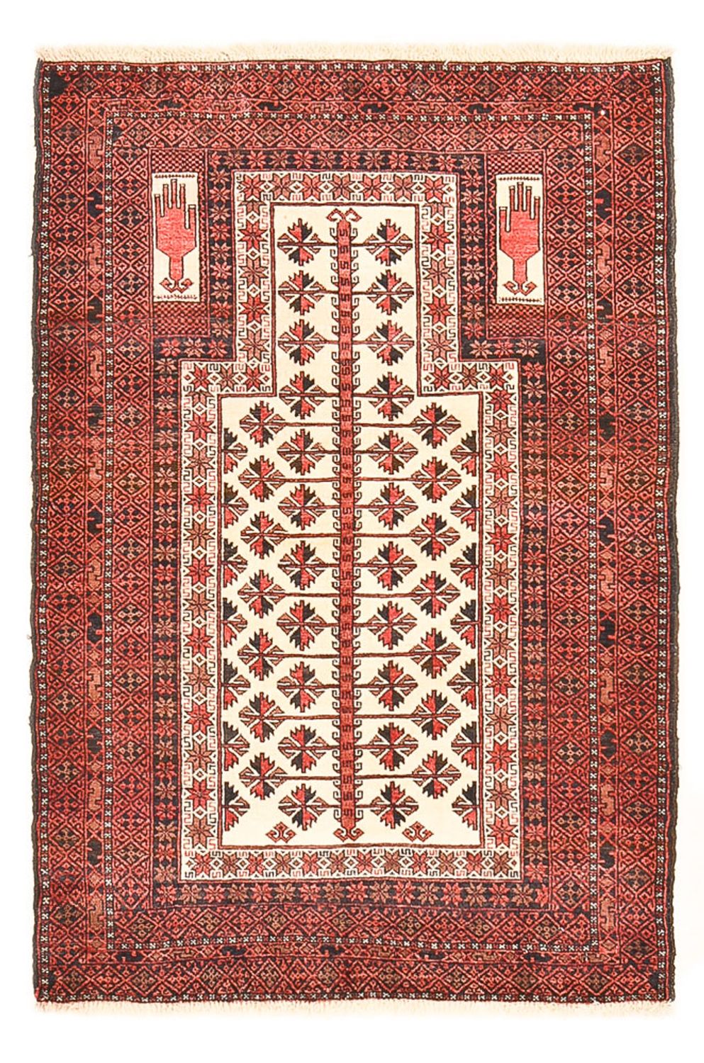 Belutsch Rug - 139 x 92 cm - multicolored