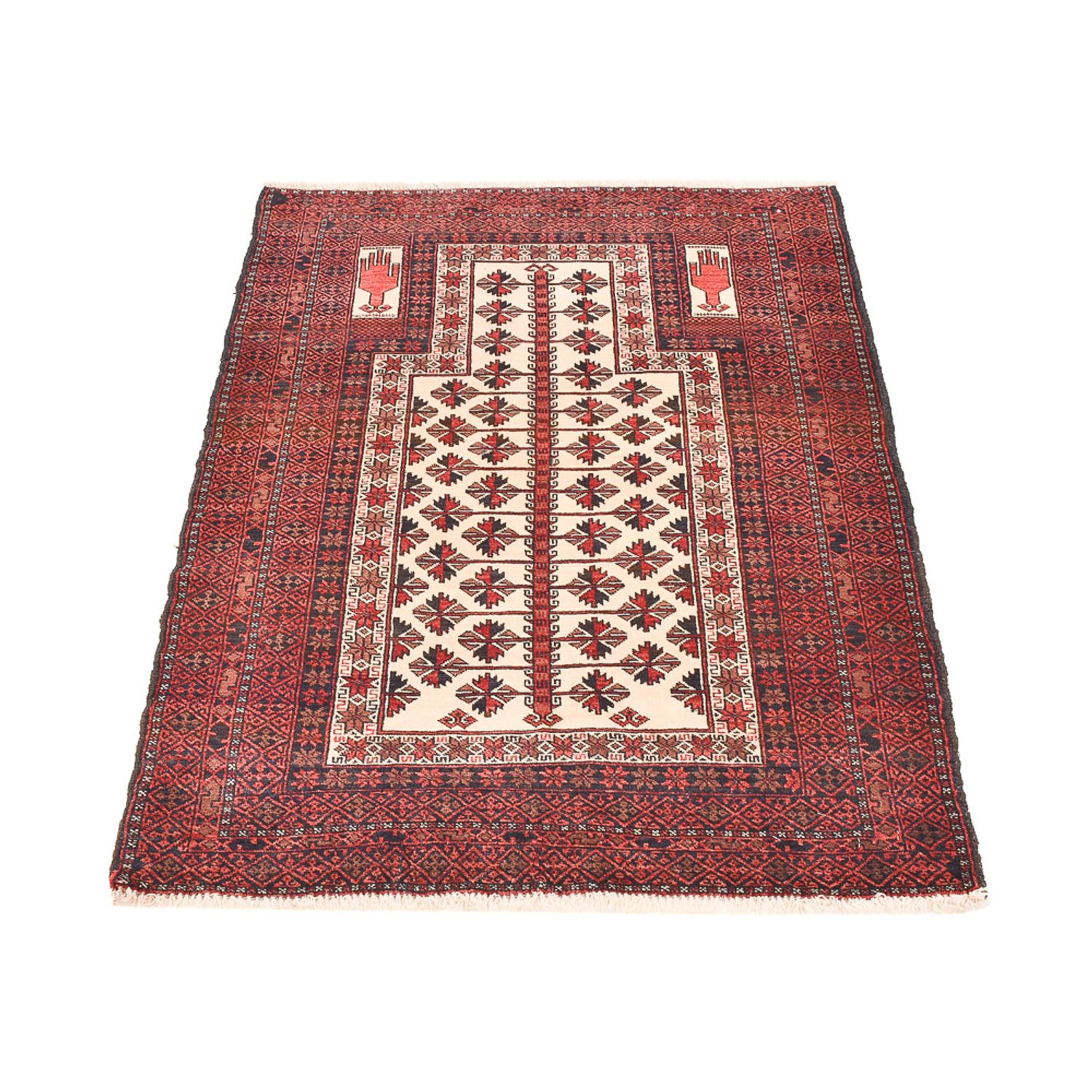 Belutsch Rug - 139 x 92 cm - multicolored