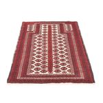 Belutsch Rug - 137 x 100 cm - multicolored