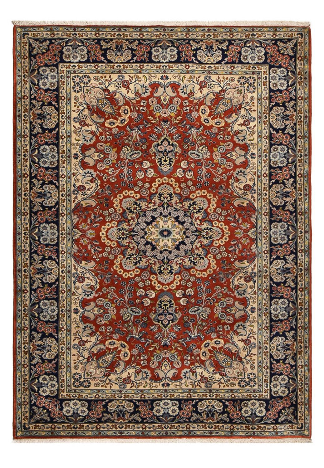 Perser Rug - Keshan - 288 x 208 cm - dark red