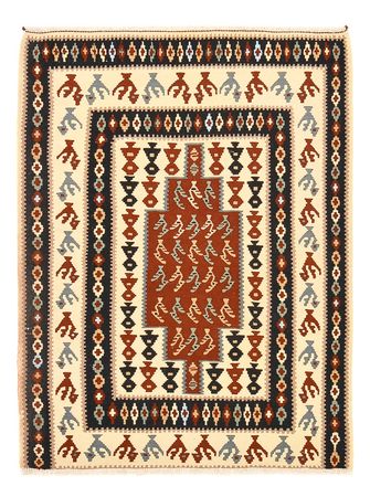 Kelim Rug - Oriental - 145 x 111 cm - multicolored