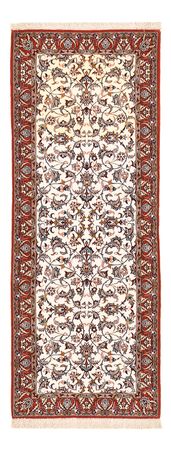 Runner Perser Rug - Isfahan - Premium - 190 x 70 cm - dark beige