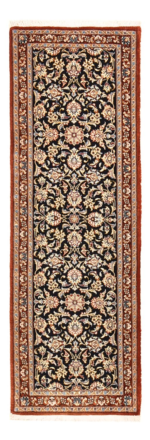 Runner Perser Rug - Ghom - Royal - 155 x 55 cm - dark blue