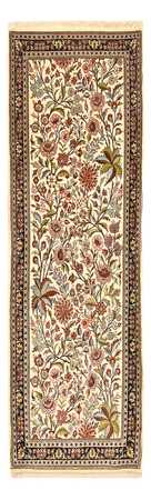 Runner Perser Rug - Ghom - Royal - 203 x 63 cm - light beige