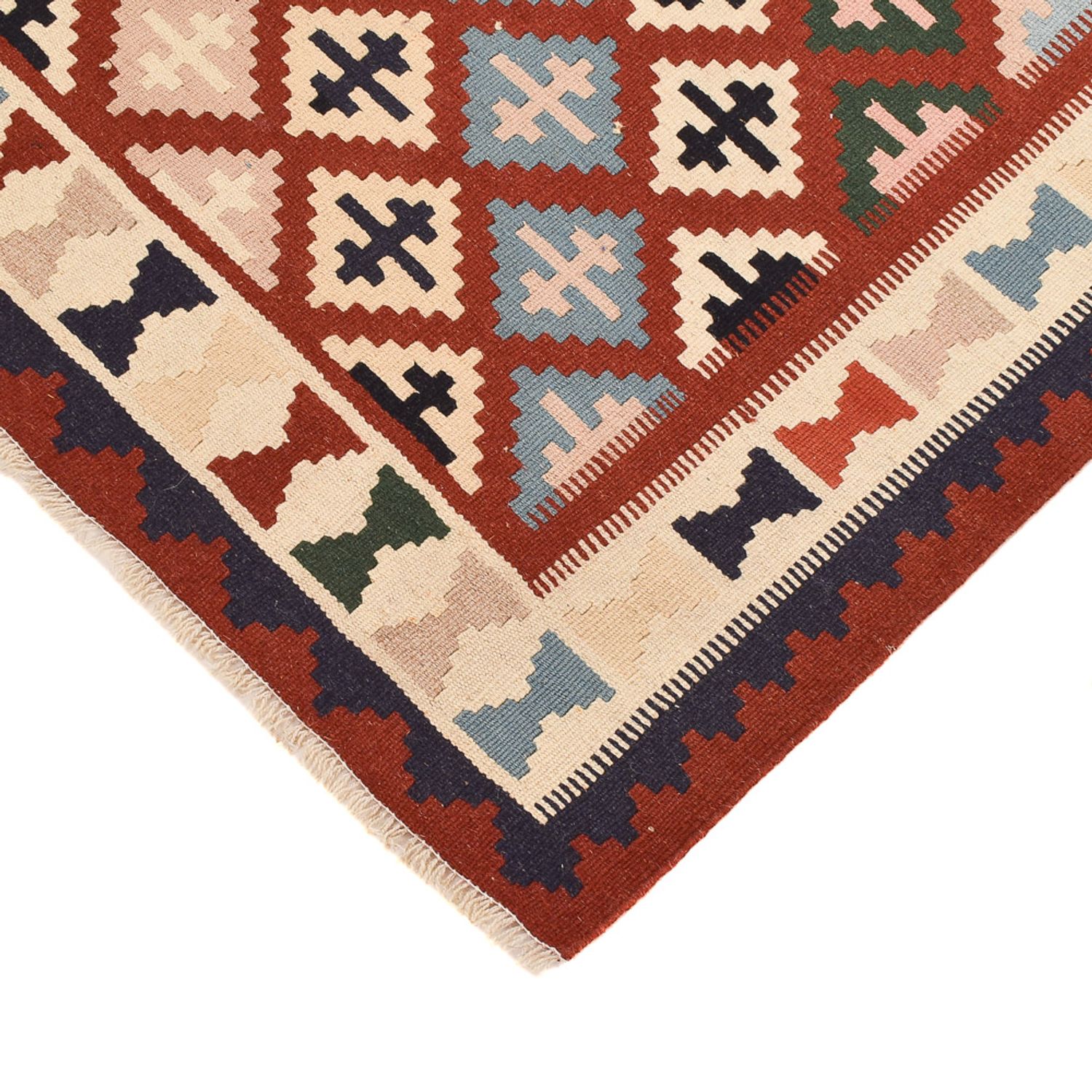 Kelim Rug - Oriental - 155 x 100 cm - multicolored