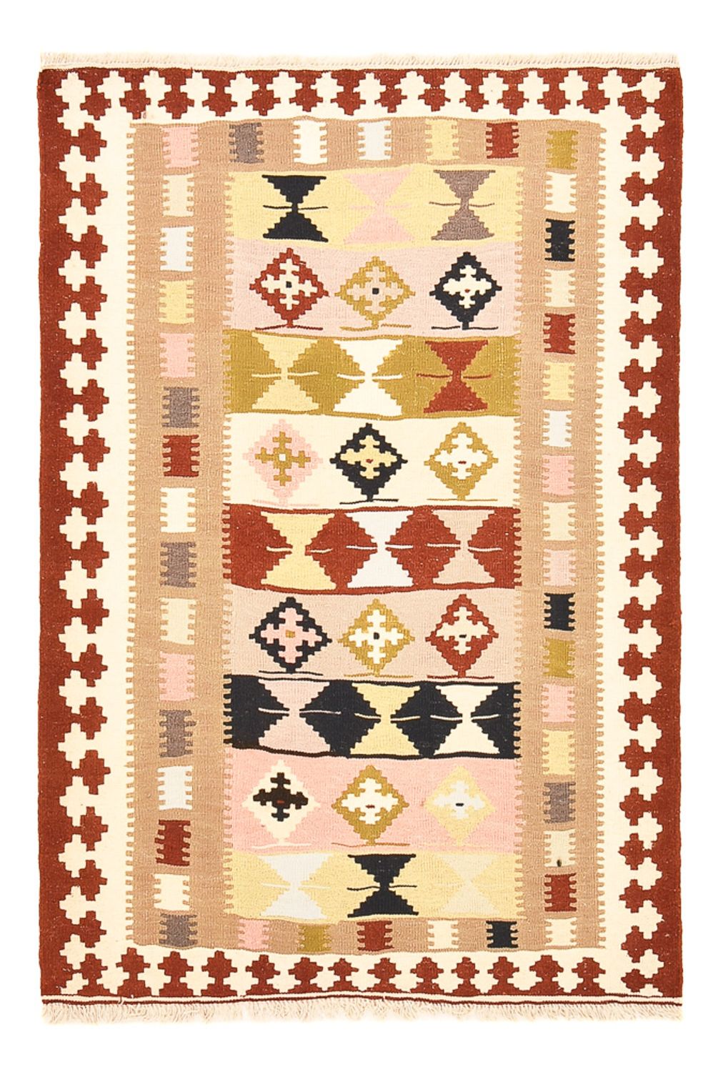 Kelim Rug - Oriental - 150 x 102 cm - multicolored