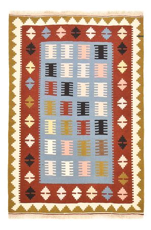 Kelim Rug - Oriental - 150 x 98 cm - multicolored