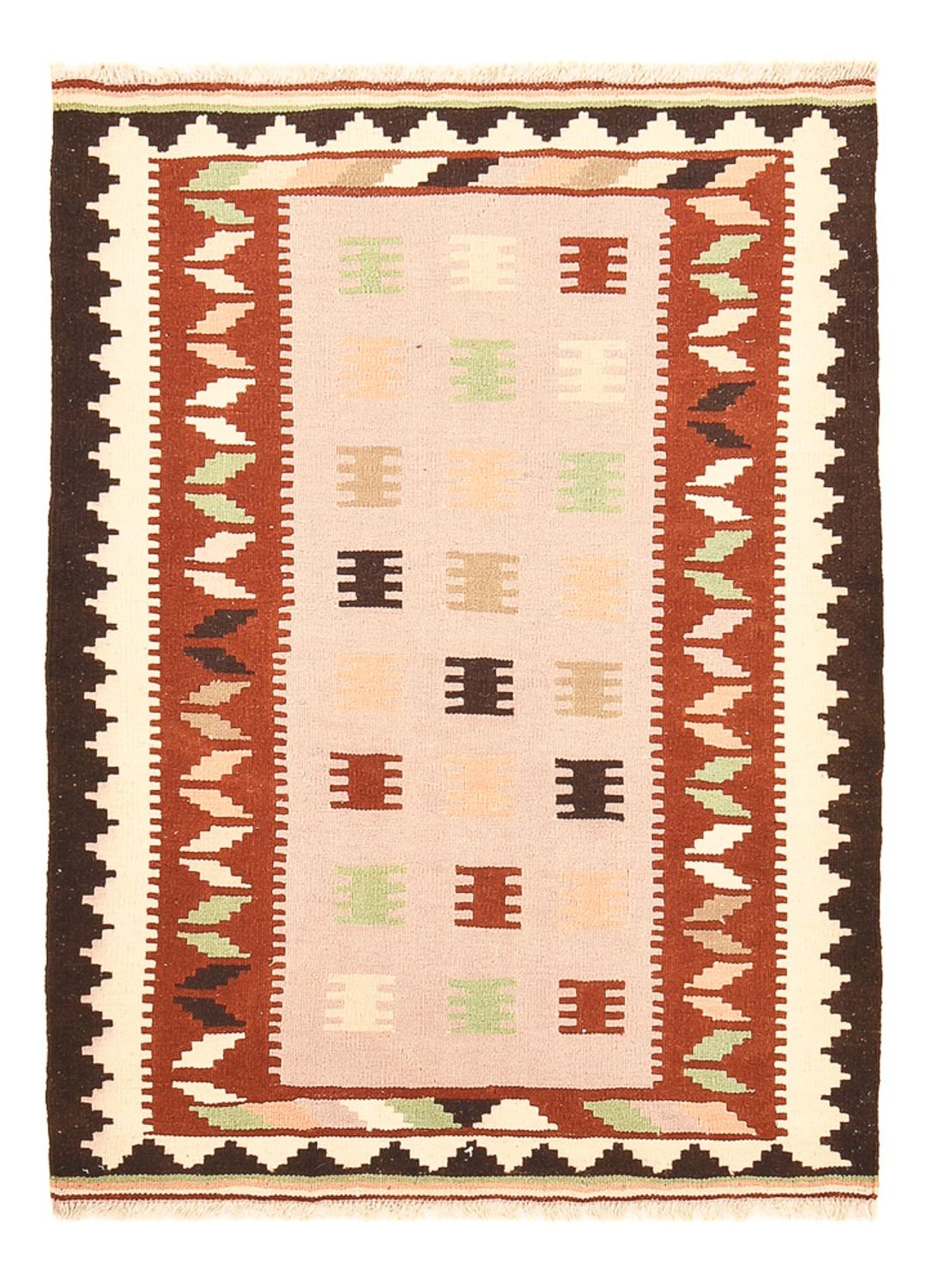 Kelim Rug - Oriental - 142 x 102 cm - multicolored