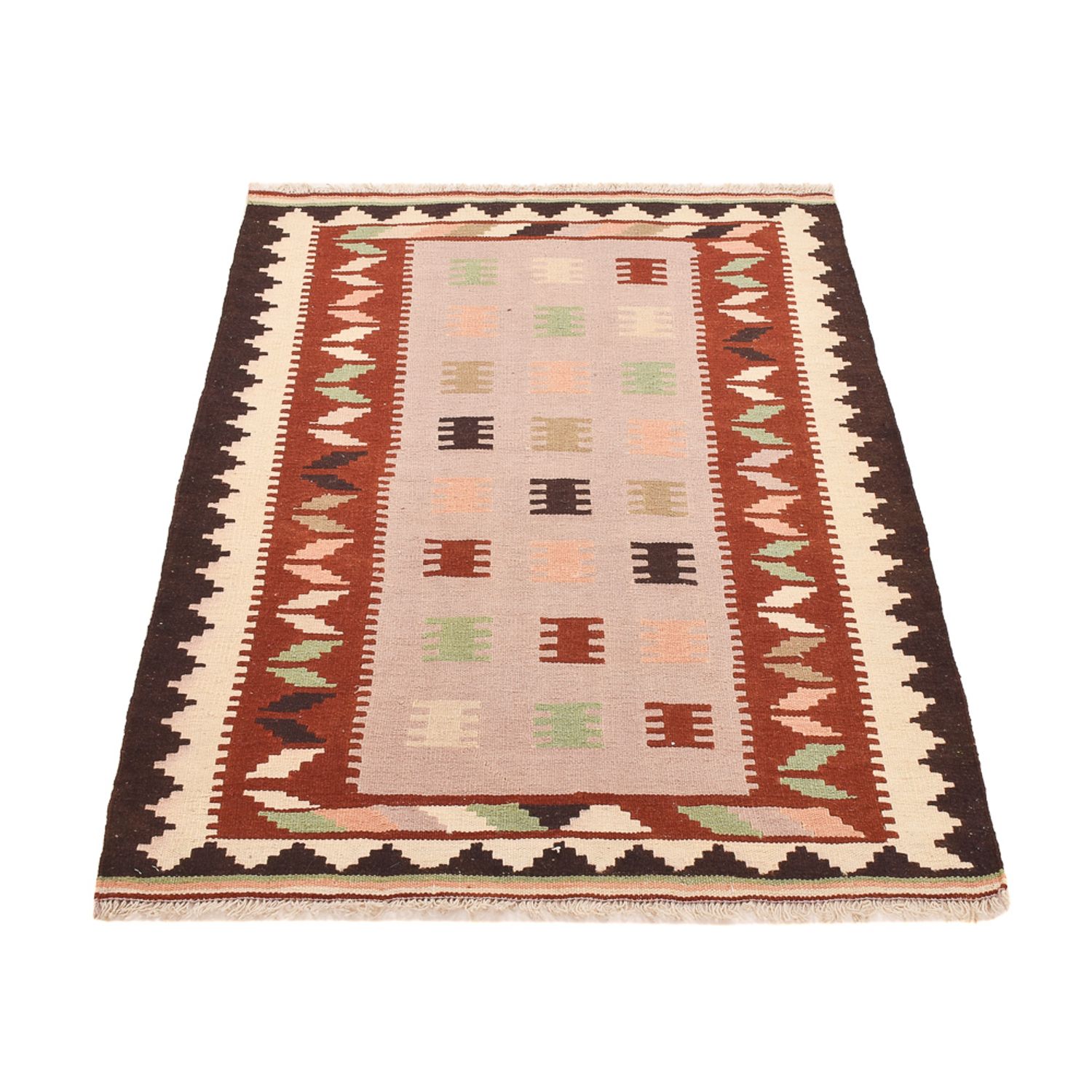 Kelim Rug - Oriental - 142 x 102 cm - multicolored