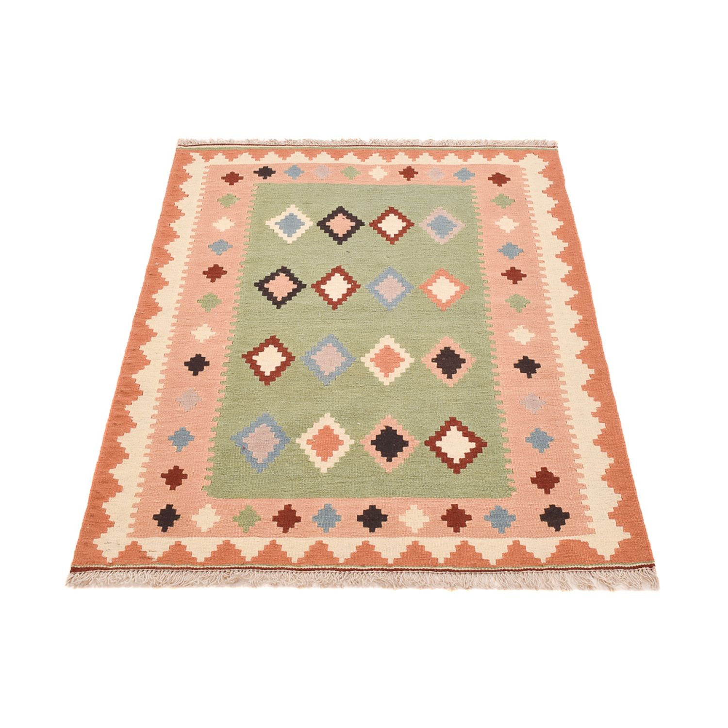 Kelim Rug - Oriental - 142 x 102 cm - multicolored