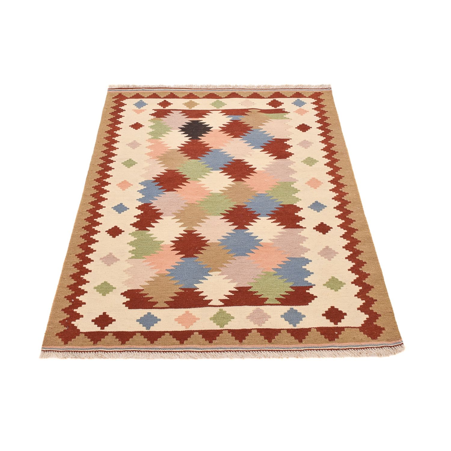 Kelim Rug - Oriental - 145 x 106 cm - multicolored