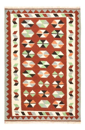 Kelim Rug - Oriental - 145 x 102 cm - multicolored