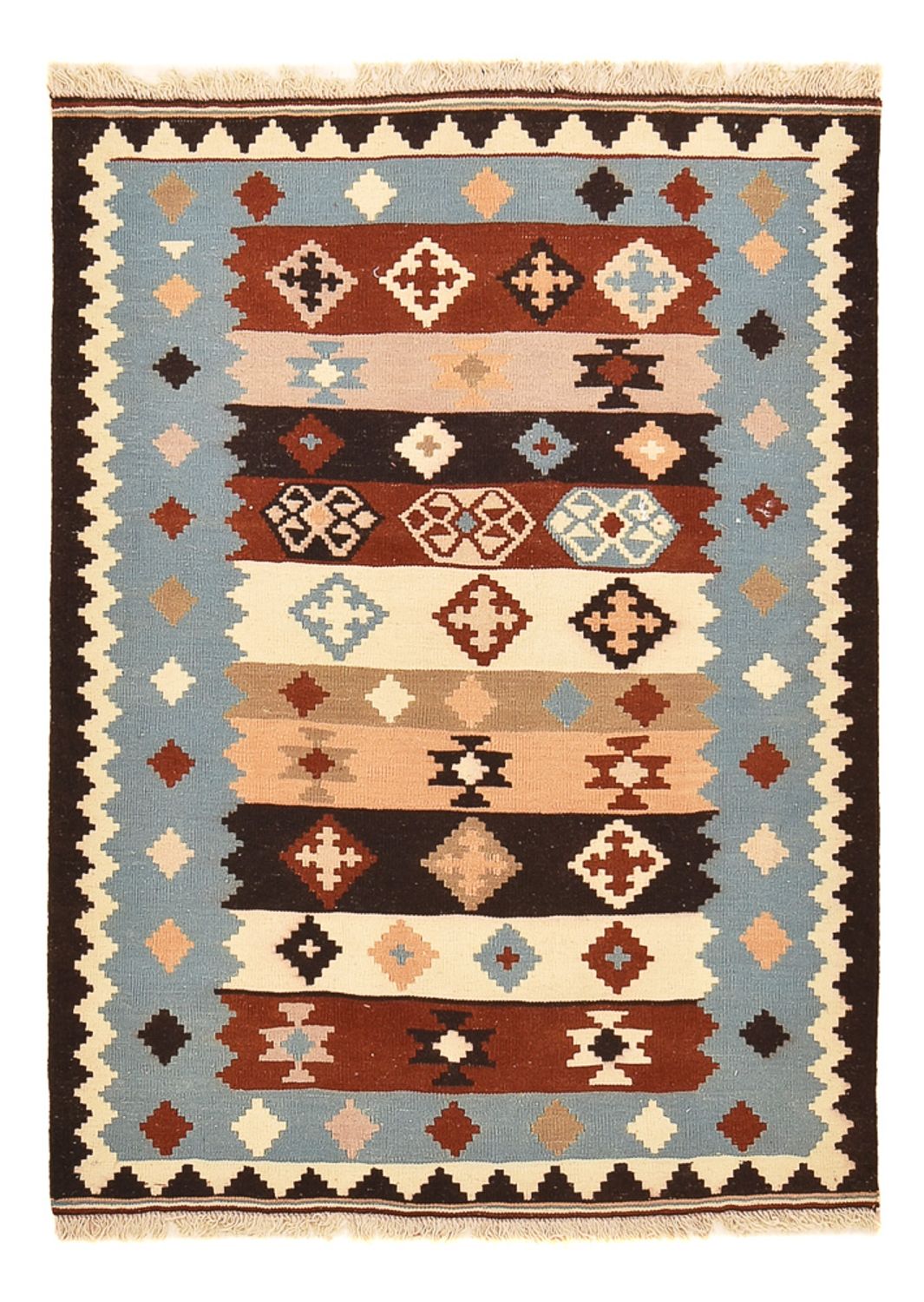 Kelim Rug - Oriental - 142 x 103 cm - multicolored