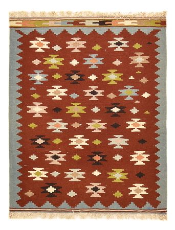 Kelim Rug - Oriental - 134 x 100 cm - multicolored