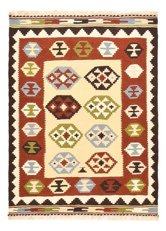 Kelim Rug - Oriental - 143 x 102 cm - multicolored