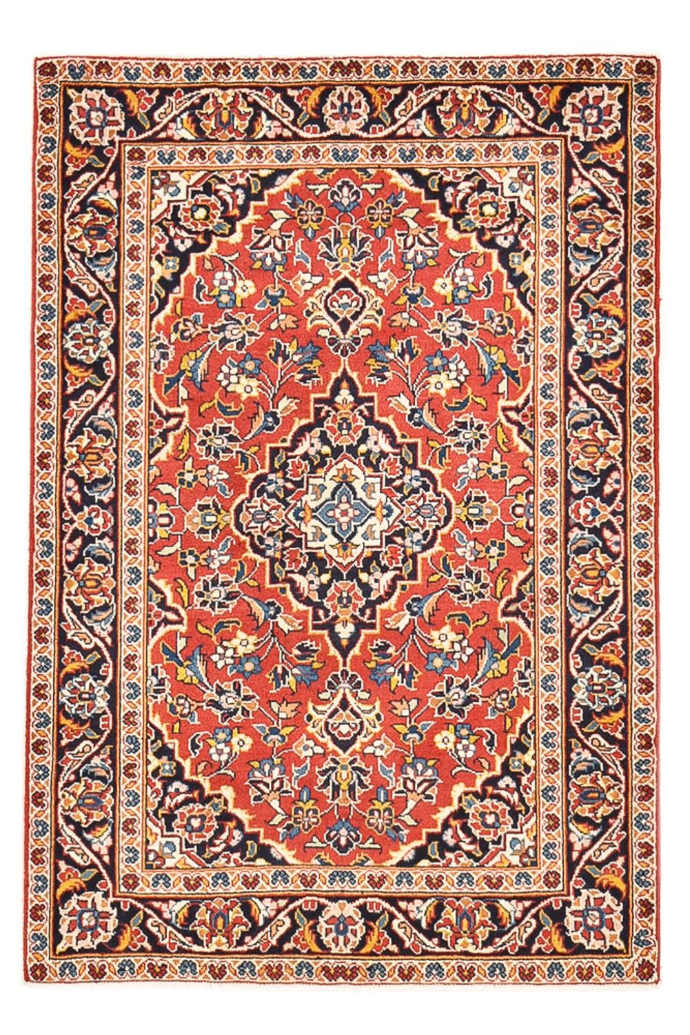 Perser Rug - Keshan - 148 x 100 cm - red