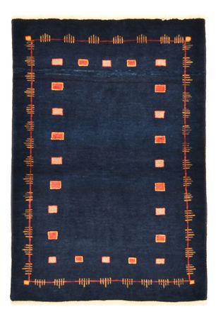 Gabbeh Rug - Loribaft Perser - 143 x 110 cm - dark blue