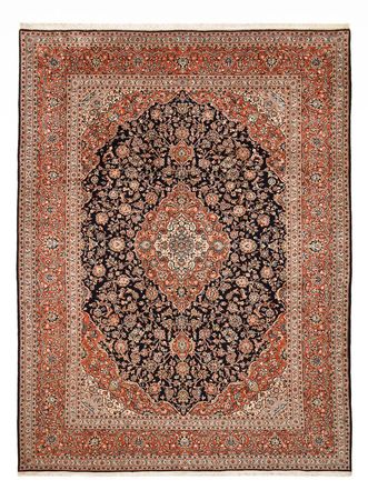 Perser Rug - Keshan - 403 x 295 cm - dark blue