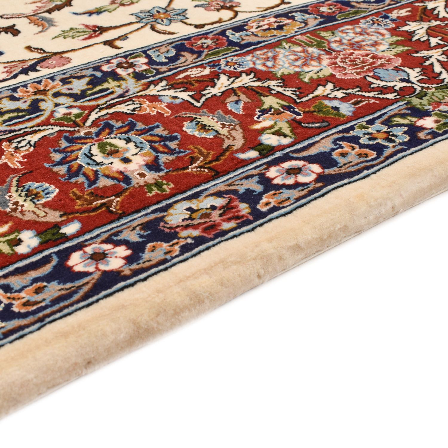 Perser Rug - Ghom - Royal - 216 x 140 cm - cream