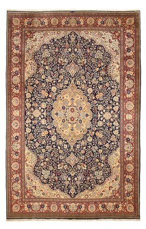 Perser Rug - Tabriz - Royal - 381 x 250 cm - dark blue