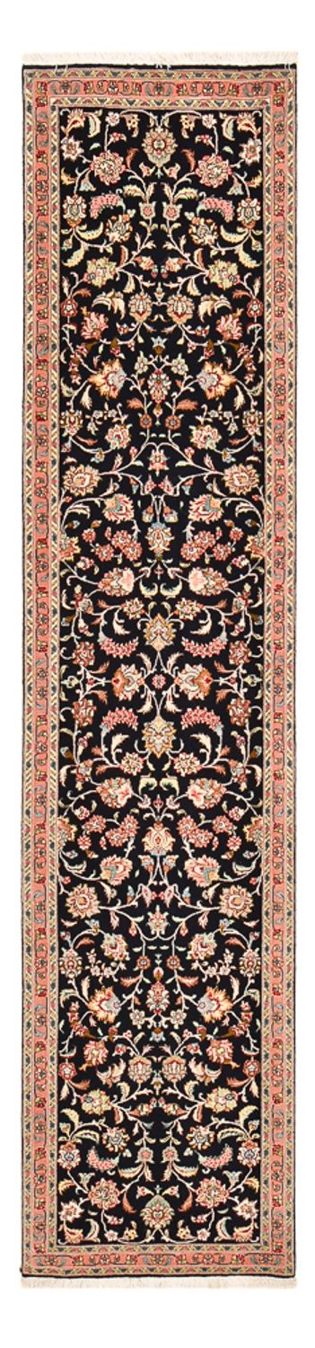 Runner Perser Rug - Tabriz - Premium - 290 x 69 cm - dark blue