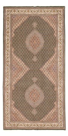 Runner Perser Rug - Tabriz - Premium - 404 x 203 cm - sand