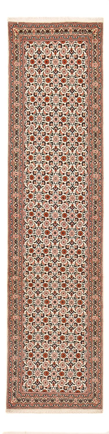 Runner Perser Rug - Tabriz - Royal - 304 x 74 cm - light brown