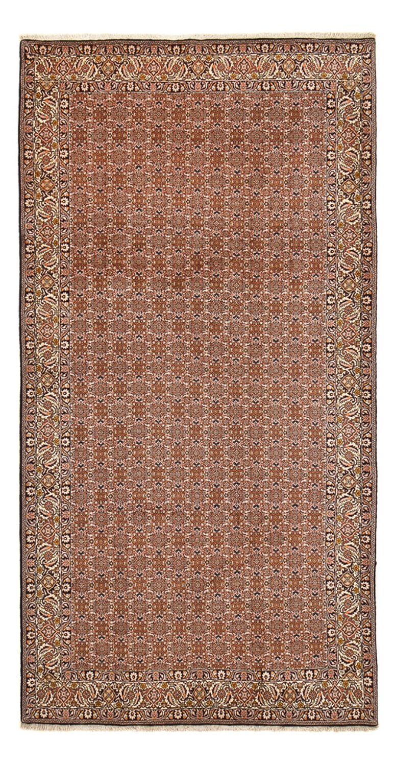 Runner Perser Rug - Bidjar - 400 x 202 cm - light brown