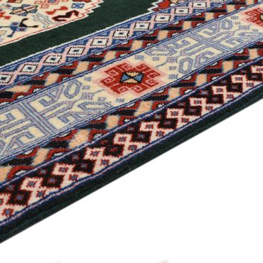 Runner Perser Rug - Tabriz - Premium - 372 x 74 cm - dark blue