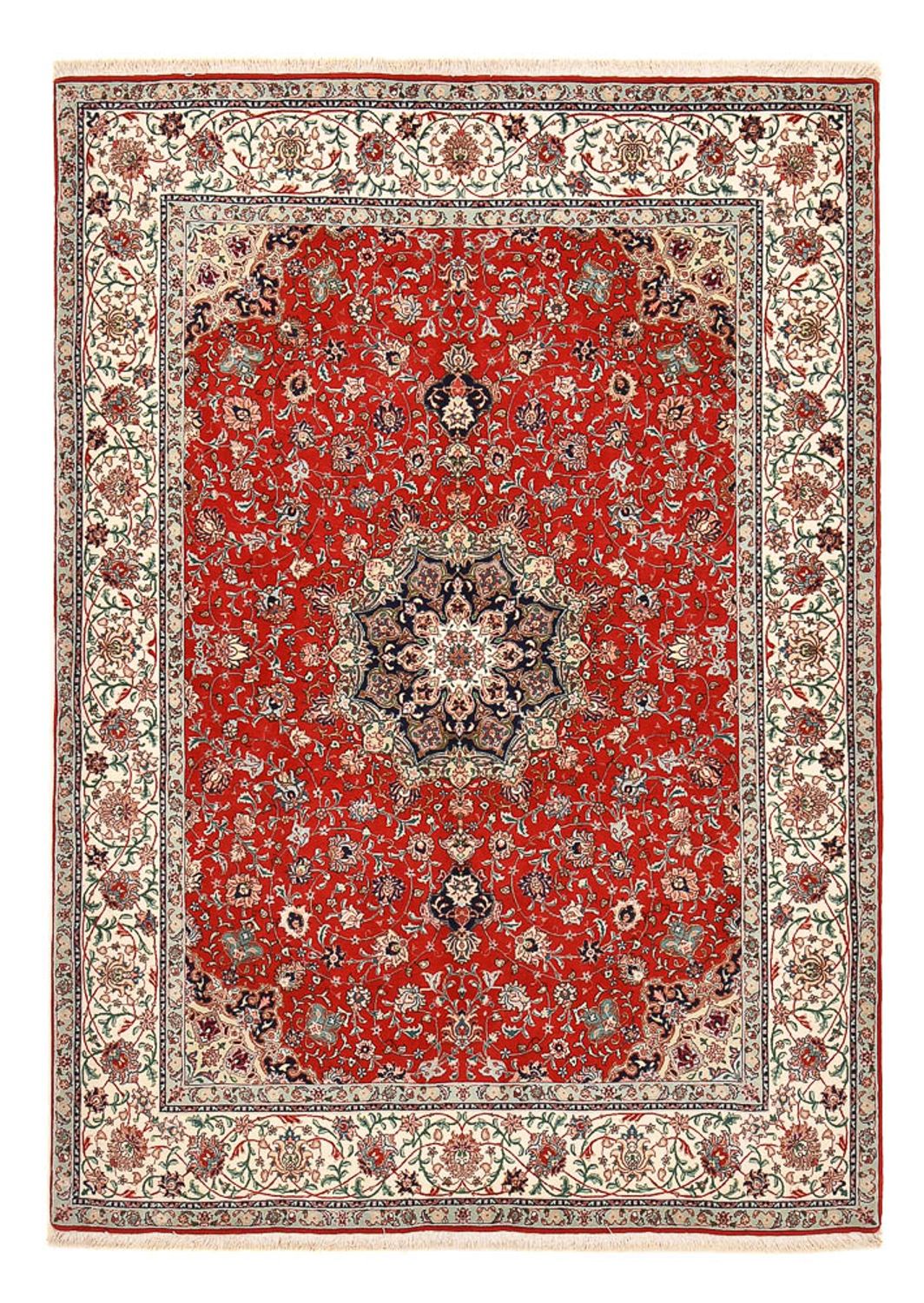 Perser Rug - Tabriz - Premium - 213 x 150 cm - red