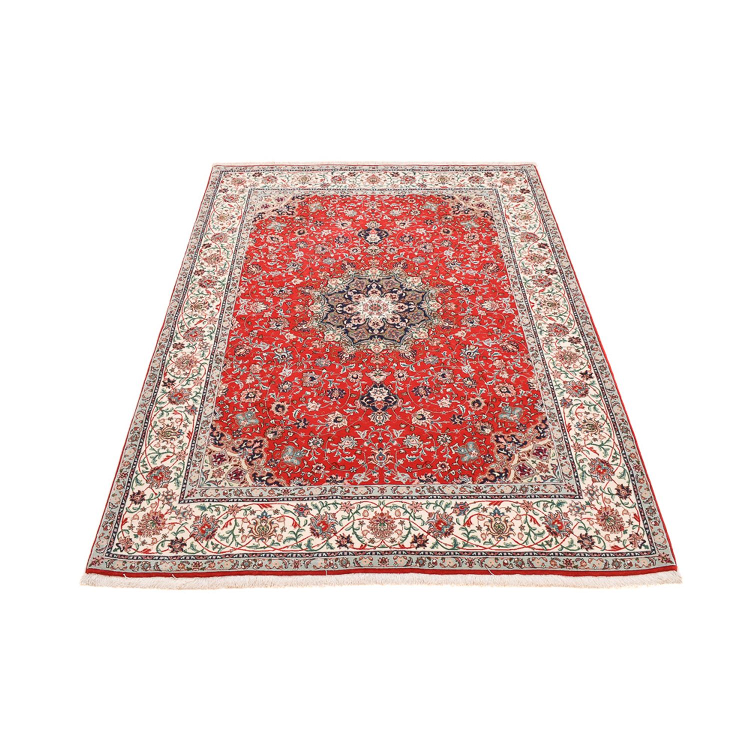 Perser Rug - Tabriz - Premium - 213 x 150 cm - red