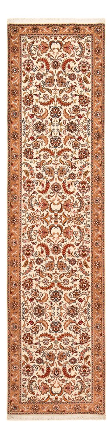 Runner Perser Rug - Tabriz - Premium - 314 x 80 cm - beige