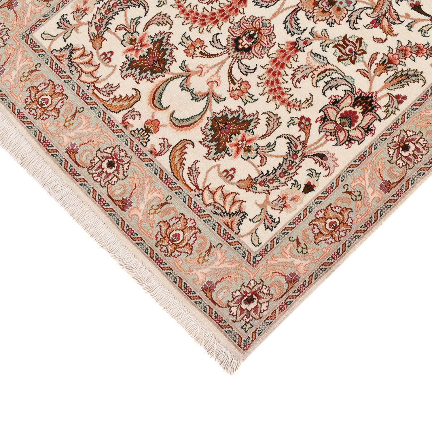 Runner Perser Rug - Tabriz - Premium - 312 x 74 cm - caramel