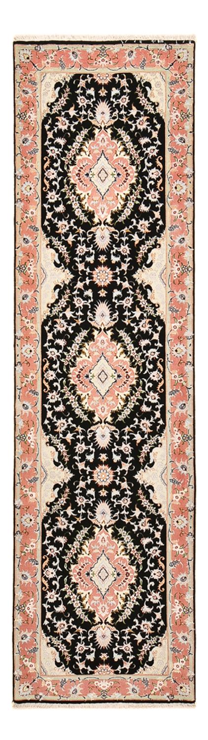 Runner Perser Rug - Tabriz - Royal - 300 x 83 cm - dark blue