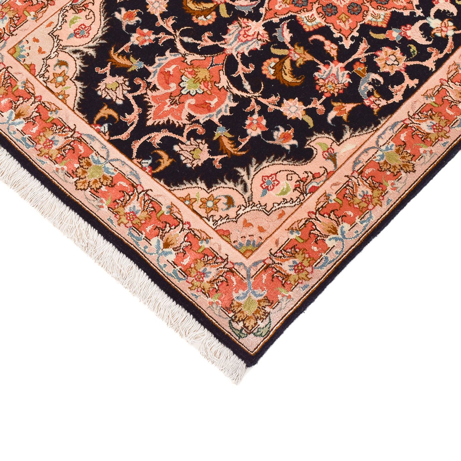 Runner Perser Rug - Tabriz - Royal - 288 x 69 cm - dark blue