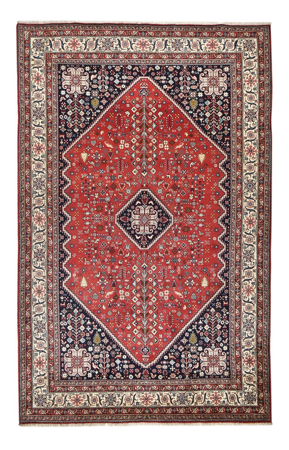 Perser Rug - Nomadic - 328 x 200 cm - red